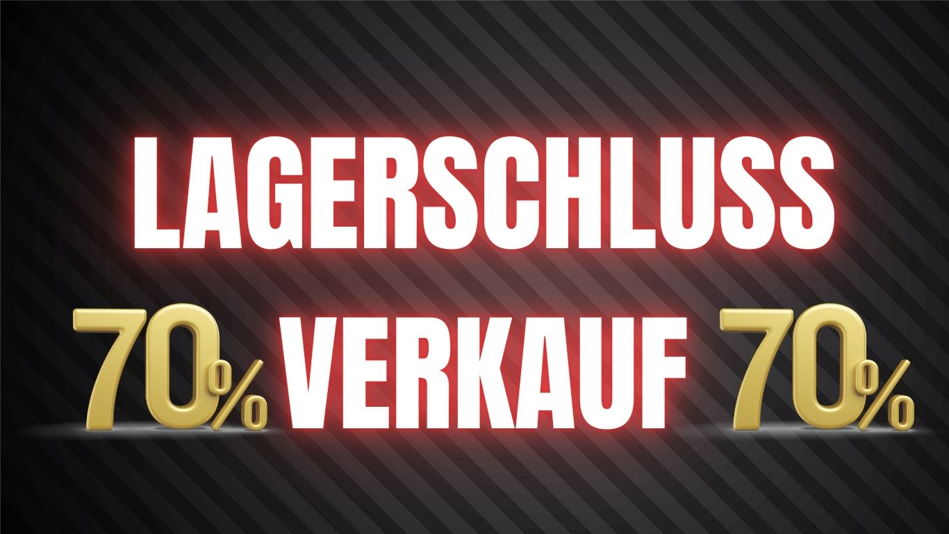 LAGERVERKAUF