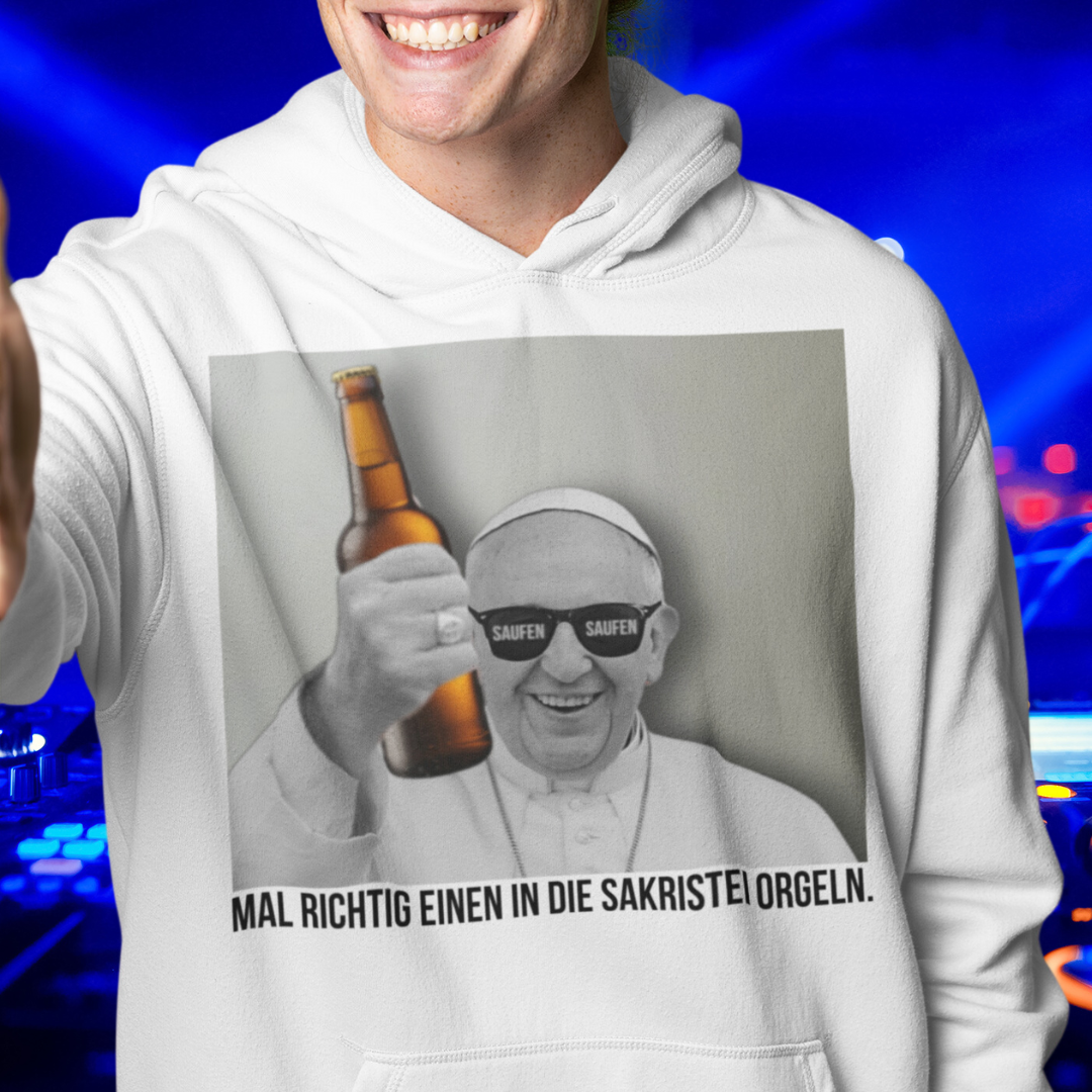 Richtig orgeln  - Unisex Kapuzenpullover Hoodie