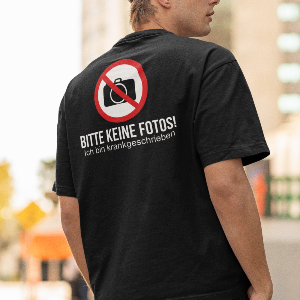 Keine Fotos  - Herren Shirt