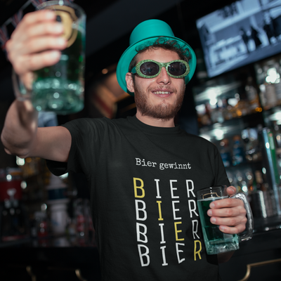 Bier gewinnt  - Herren Shirt