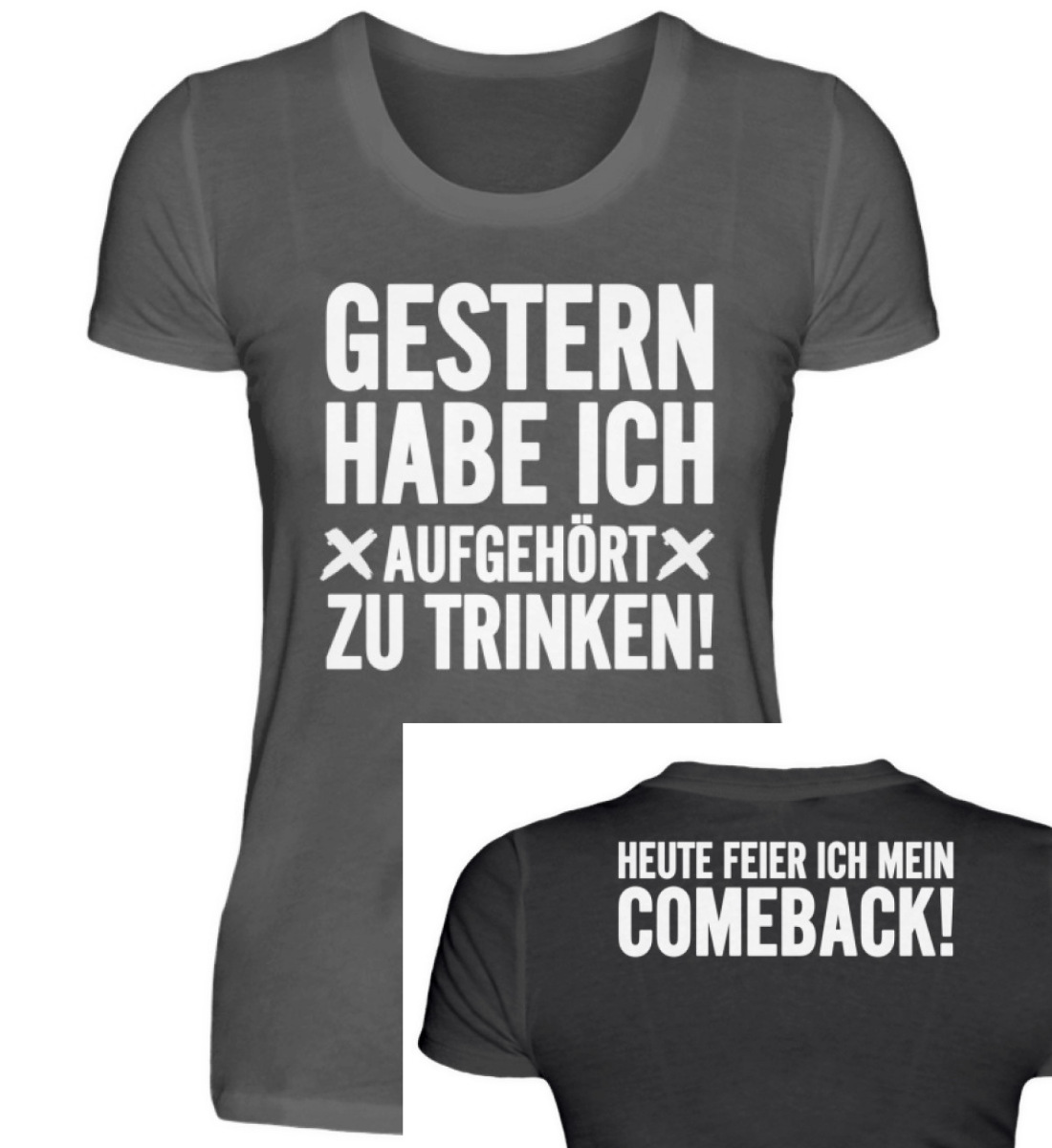 Comeback feiern!  - Damenshirt (100% Baumwolle)