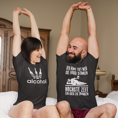 Alcohol  -  Damenshirt (100% Baumwolle)