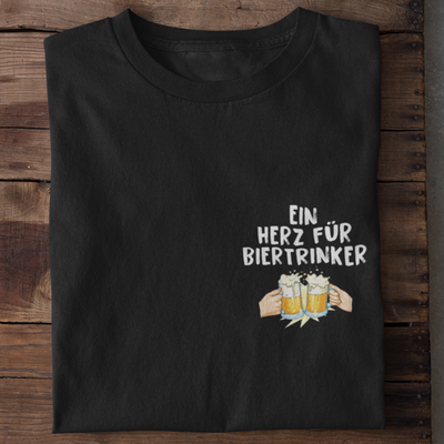 Herz für Biertrinker  - Herren Shirt