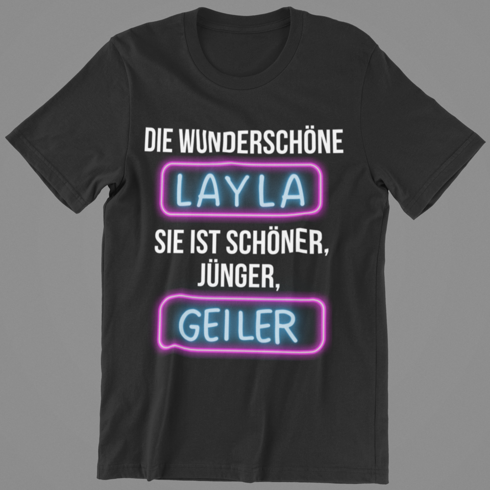 Die wunderschöne Layla  - Herren Shirt