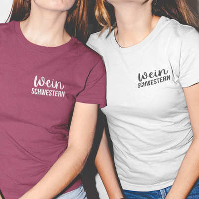 Wein Schwestern  - Damenshirt