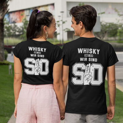 Whisky und ich Backprint - Herren Shirt