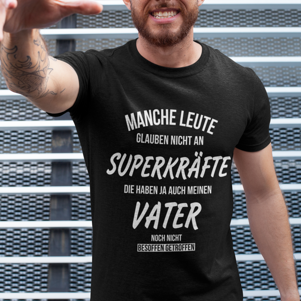 Superkräfte Vater  - Herren Shirt