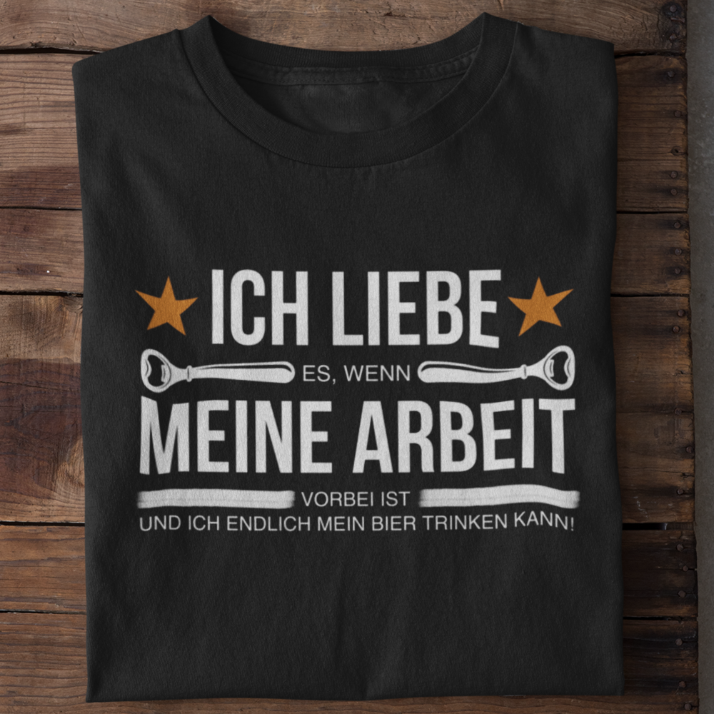Ich liebe meine Arbeit  - Herren Shirt