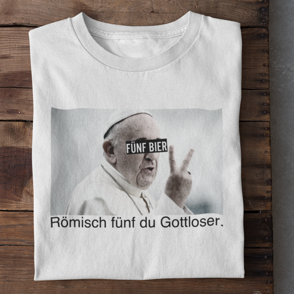 Fünf Bier römisch  - Damenshirt