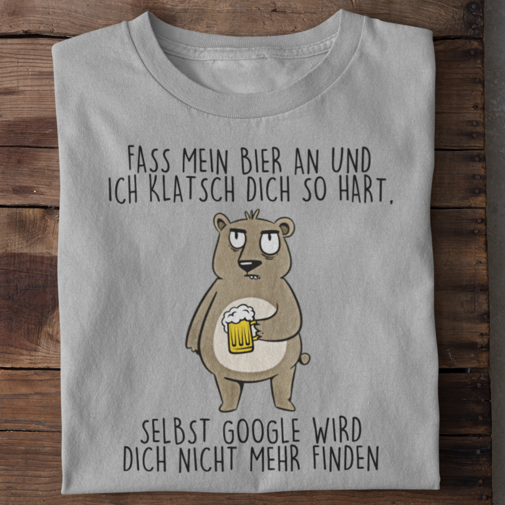 Fass mein Bier an Google Edition  - Herren Shirt