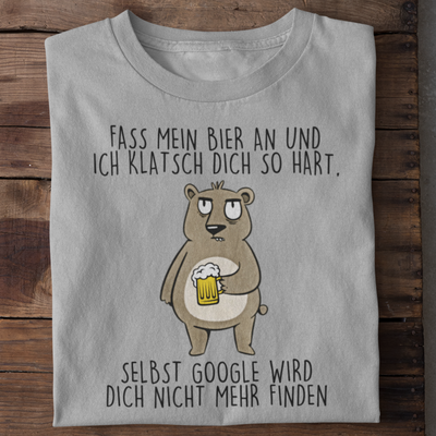 Fass mein Bier an Google Edition  - Herren Shirt