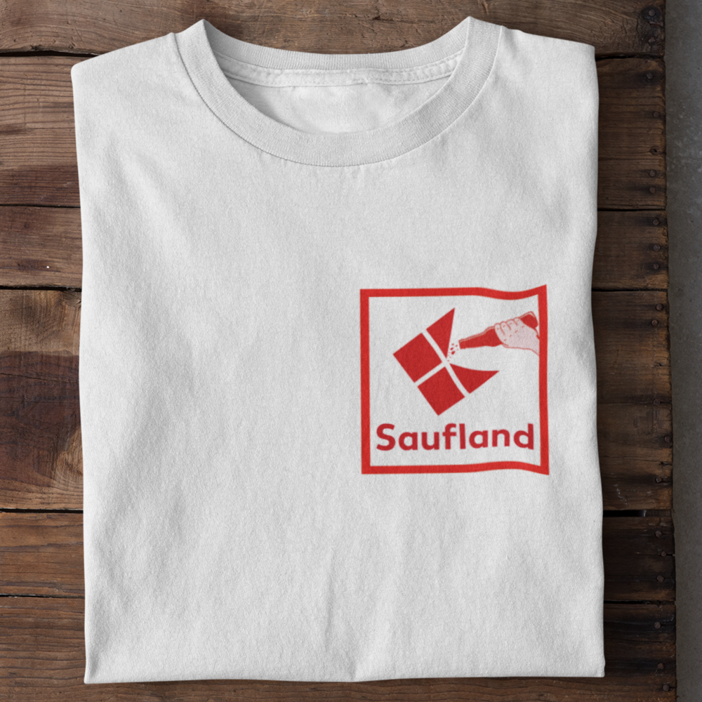 Saufland Brustlogo  - Herren Shirt