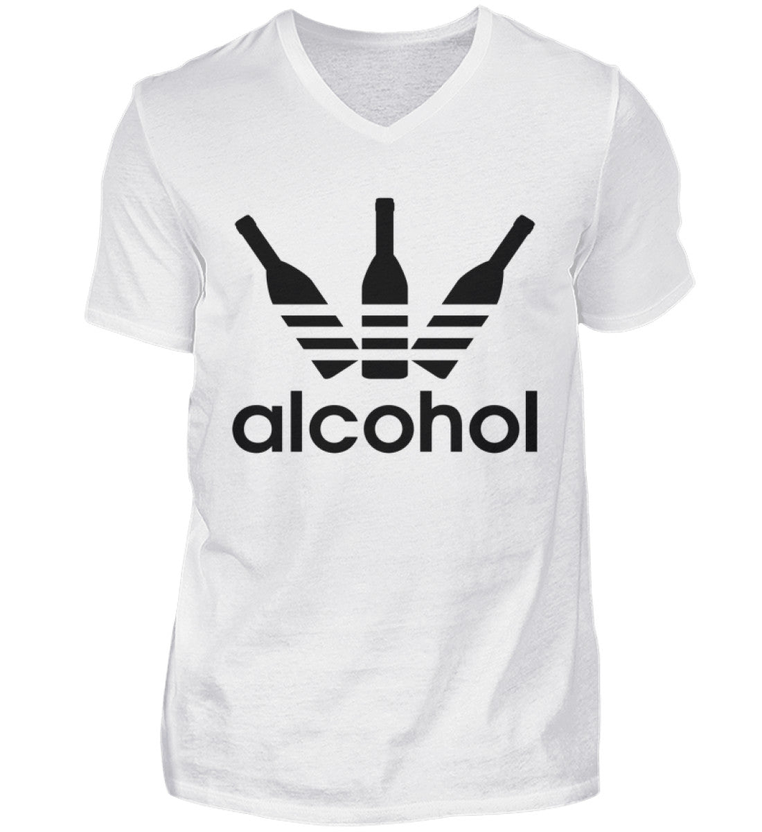 Alcohol - Herren V-Neck Shirt