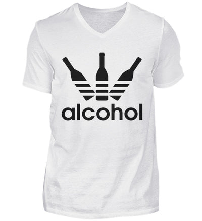 Alcohol - Herren V-Neck Shirt