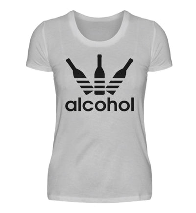 Alcohol  -  Damenshirt (100% Baumwolle)