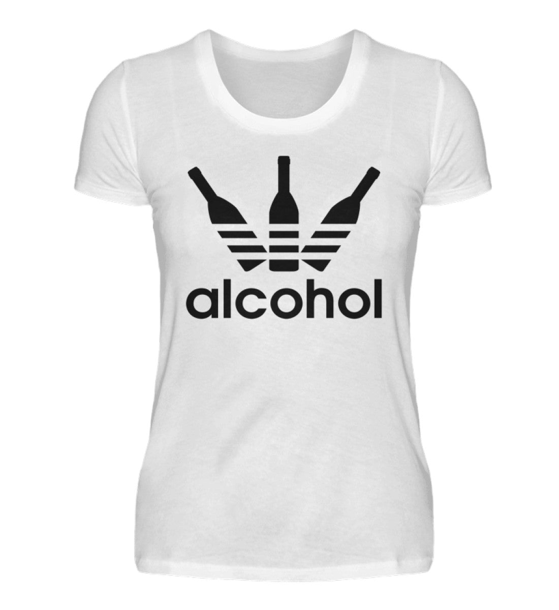 Alcohol  -  Damenshirt (100% Baumwolle)