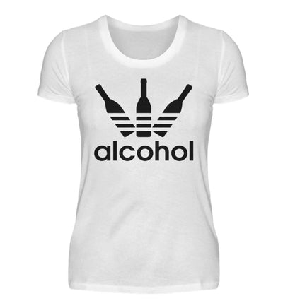 Alcohol  -  Damenshirt (100% Baumwolle)